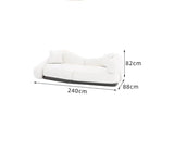 ChandeliersDecor.com-Sofa Set-Italian Minimalist Curved Sofa Set – Timeless Elegance