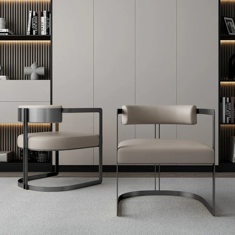 ChandeliersDecor.com-Dining Chairs-Italian Minimalist Light Luxury Dining Chair