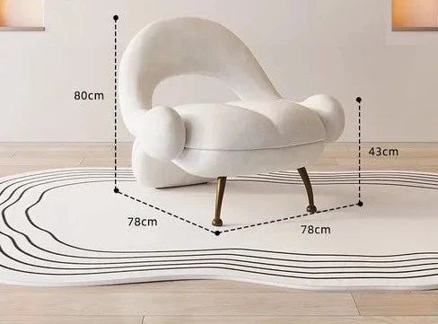 ChandeliersDecor.com-Sofa Chairs and Stools-Italian Quilted Living Room Sofas Chair