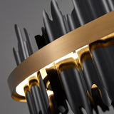ChandeliersDecor.com-Chandeliers-Italian Ring LED Chandelier With Remote Control