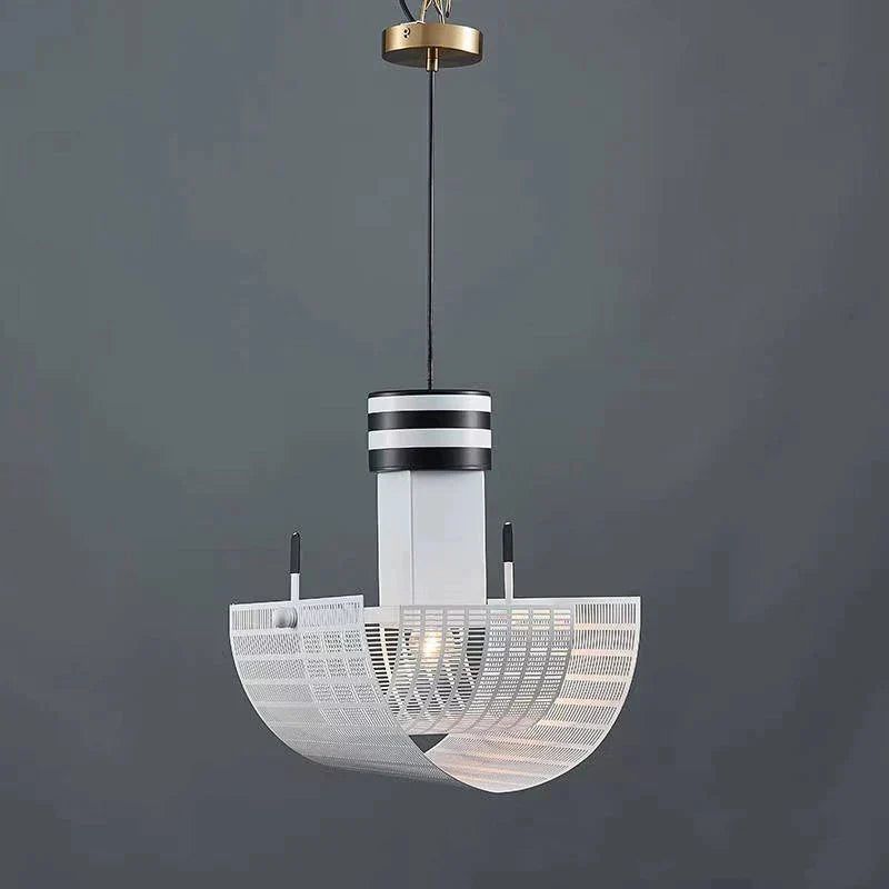 ChandeliersDecor.com-Table Lamp-Italian Shogun Table Lamp: Modern Stripe Grid Desk Light