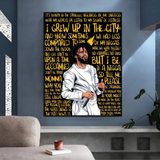 ChandeliersDecor.com-Wall Posters-J Cole Singer Canvas Wall Art: Exceptional Depiction