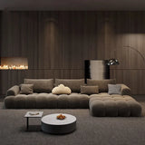ChandeliersDecor.com-Sofa Set-Juego Stretch Puffs Sectional Sofa Set