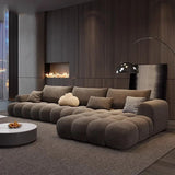 ChandeliersDecor.com-Sofa Set-Juego Stretch Puffs Sectional Sofa Set