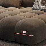 ChandeliersDecor.com-Sofa Set-Juego Stretch Puffs Sectional Sofa Set