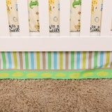 ChandeliersDecor.com-Crib Bedding-Jungle Animals Theme Crib Cot Bedding Set