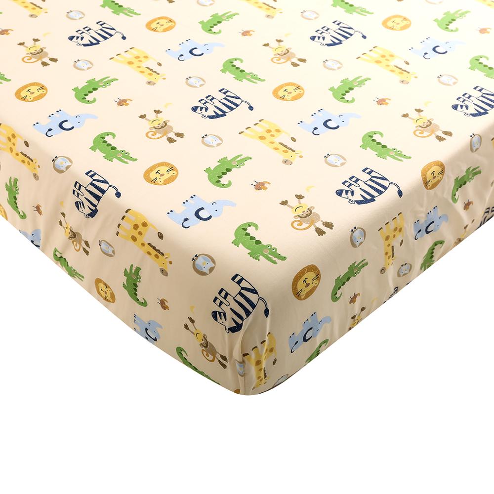ChandeliersDecor.com-Crib Bedding-Jungle Animals Theme Crib Cot Bedding Set