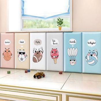 ChandeliersDecor.com-Padded Walls-Jungle Safari Animals Kids Wall Padded Safety Cushions