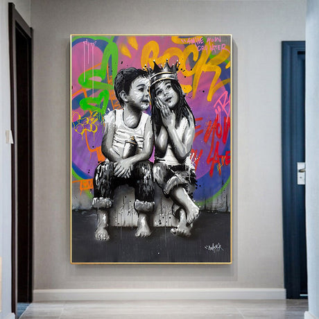 ChandeliersDecor.com-Wall Posters-Just For You Canvas Wall Art: Meaningful Décor