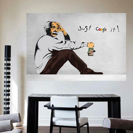 ChandeliersDecor.com-Wall Posters-Just Google It Street Art - Explore Vibrant Urban Art