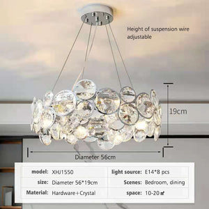 ChandeliersDecor.com-Chandeliers-K9 Crystal Chandelier - Dazzling Elegance for Your Space