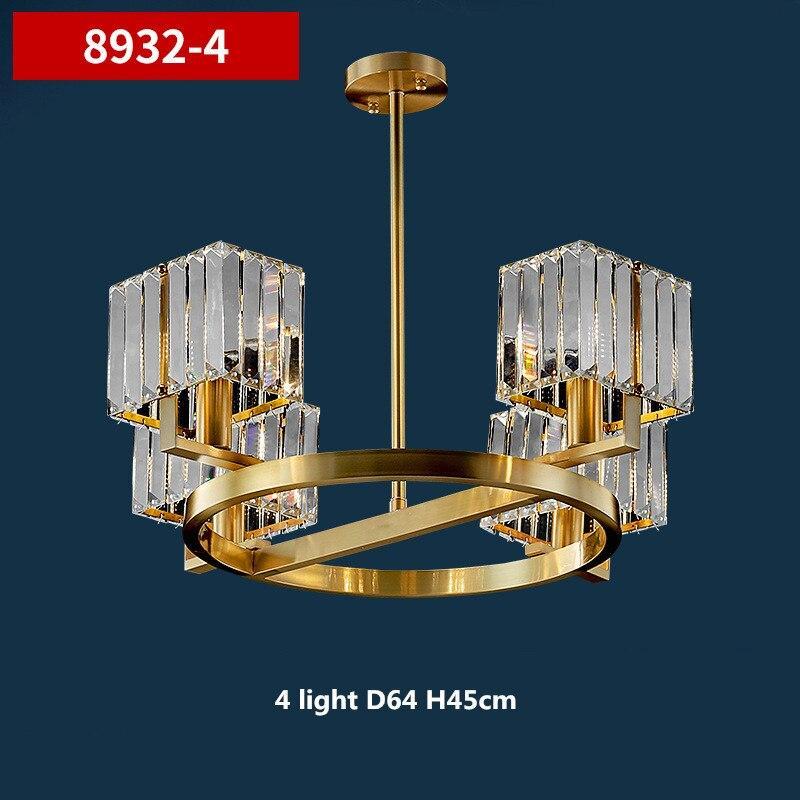 ChandeliersDecor.com-Chandeliers-K9 Crystal Pendants Chandelier - Illuminate with Elegance