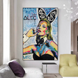 ChandeliersDecor.com-Kate Moss Wall Art-Kate Moss Art by Alec Monopoly - Limited Edition