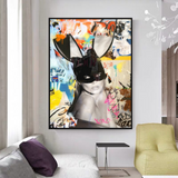ChandeliersDecor.com-Kate Moss Wall Art-Kate Moss Bunny Poster: Iconic Artwork featuring Kate Moss