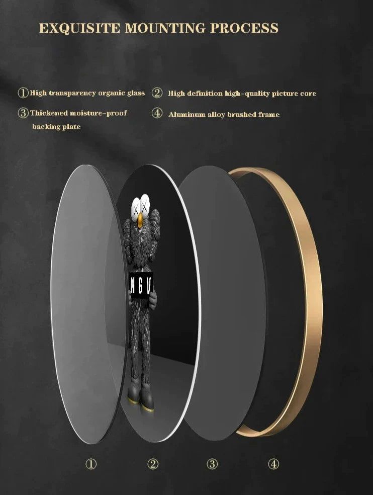 ChandeliersDecor.com-LED Wall Art-KAW LED Panel Wall Lamp - Indoor Light Fixture