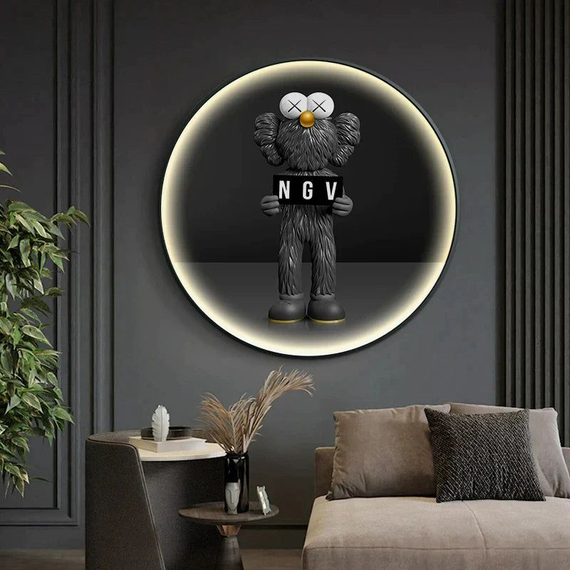ChandeliersDecor.com-LED Wall Art-KAW LED Panel Wall Lamp - Indoor Light Fixture