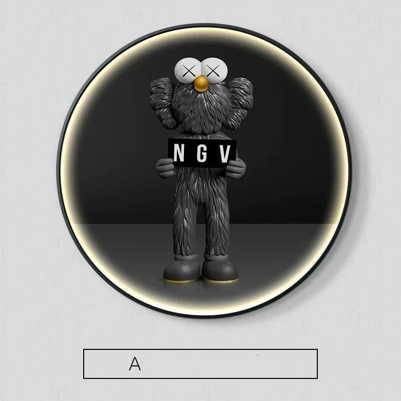 ChandeliersDecor.com-LED Wall Art-KAW LED Panel Wall Lamp - Indoor Light Fixture