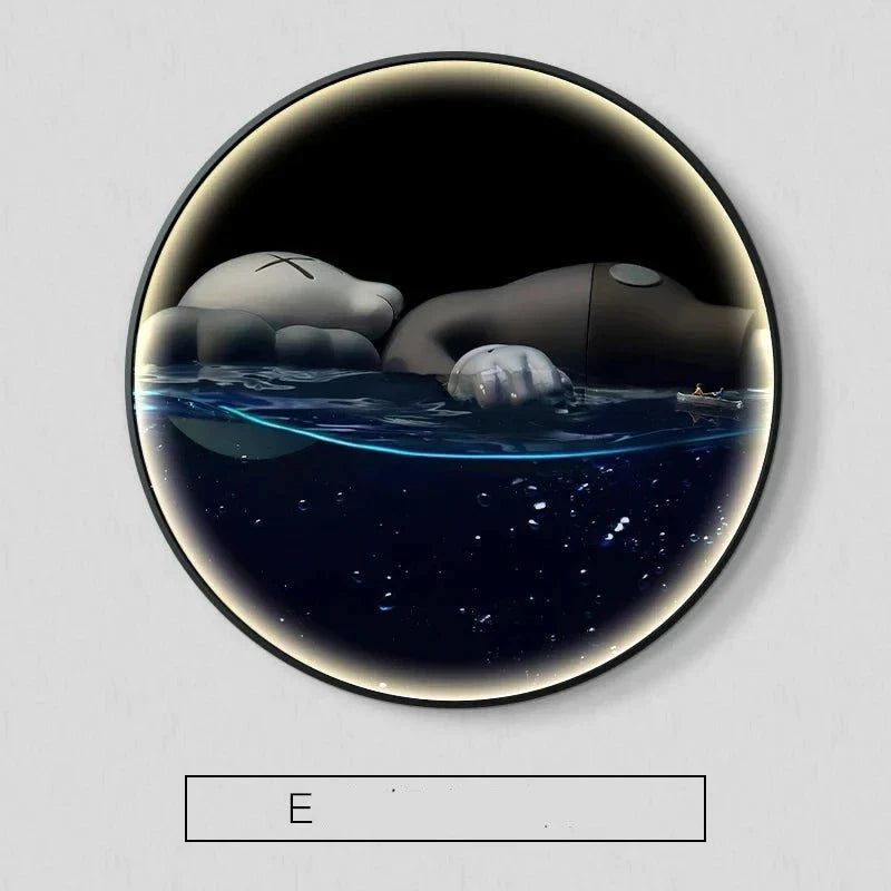 ChandeliersDecor.com-LED Wall Art-KAW LED Panel Wall Lamp - Indoor Light Fixture