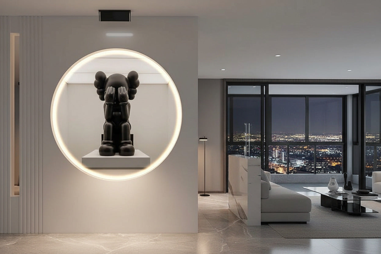 KAW LED Panel Wall Lamp - Indoor Light Fixture-ChandeliersDecor.com