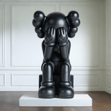 ChandeliersDecor.com-KAWS Statues-KAWS Bronze Passing Through Statue