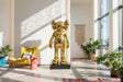 KAWS Companion Electroplated Gold Edition-ChandeliersDecor.com