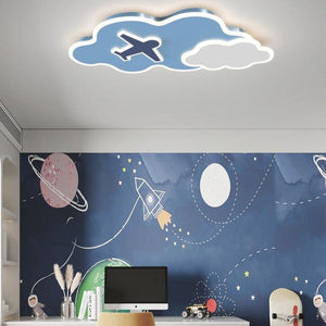 ChandeliersDecor.com-Kids Room Nursery Lighting-Kids Astronaut Ceiling Light | Kids Room Decor Lights