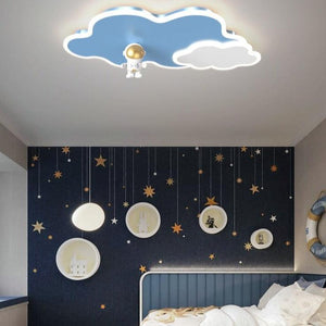 ChandeliersDecor.com-Kids Room Nursery Lighting-Kids Astronaut Ceiling Light | Kids Room Decor Lights