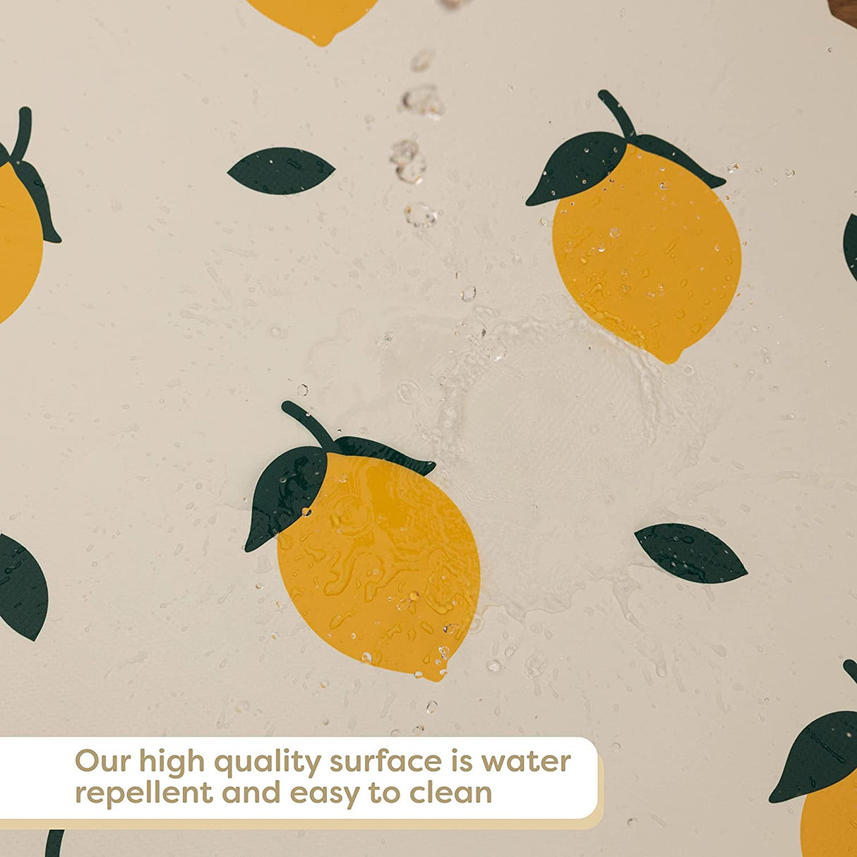 ChandeliersDecor.com-Play Mats-Kids Babies Lemons Play Mat Puzzle Tiles | Pack of 6 Tiles - 60x60cm per tile size