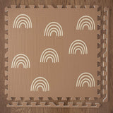 ChandeliersDecor.com-Play Mats-Kids Babies Rainbow Play Mat Puzzle Tiles | Pack of 6 Tiles - 60x60cm per tile size