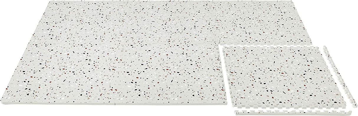 ChandeliersDecor.com-Play Mats-Kids Babies Tiny Stone Design Play Mat Puzzle Tiles | Pack of 6 Tiles - 60x60cm per tile size