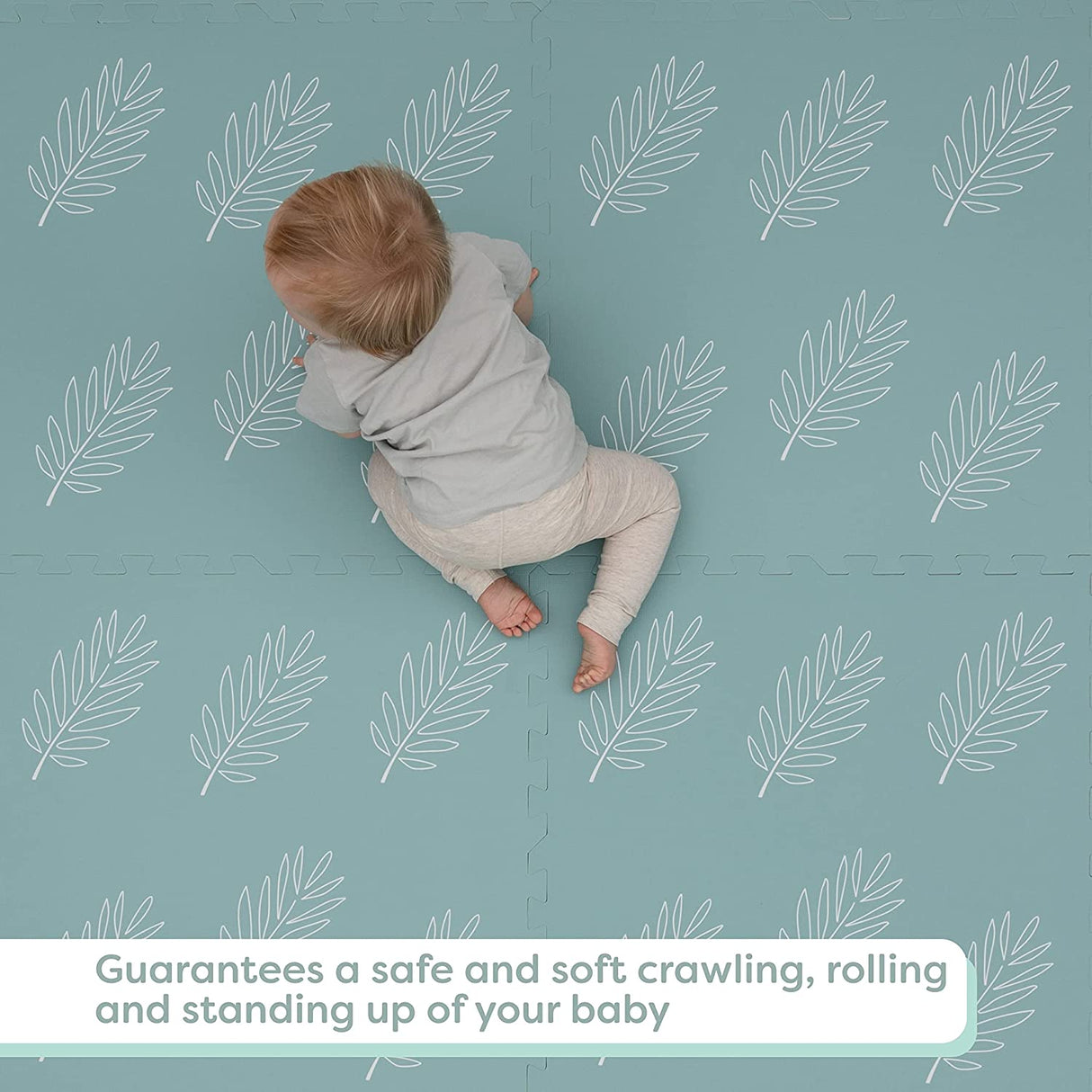 ChandeliersDecor.com-Play Mats-Kids Babies Trees Play Mat Puzzle Tiles | Pack of 6 Tiles - 60x60cm per tile size