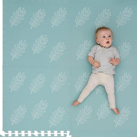 ChandeliersDecor.com-Play Mats-Kids Babies Trees Play Mat Puzzle Tiles | Pack of 6 Tiles - 60x60cm per tile size