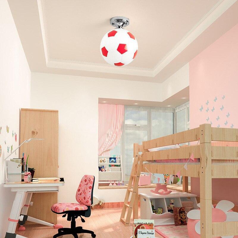 ChandeliersDecor.com-Kids Room Nursery Lighting-Kids Basketball Football Ceiling Light | Kids Room Decor Lights