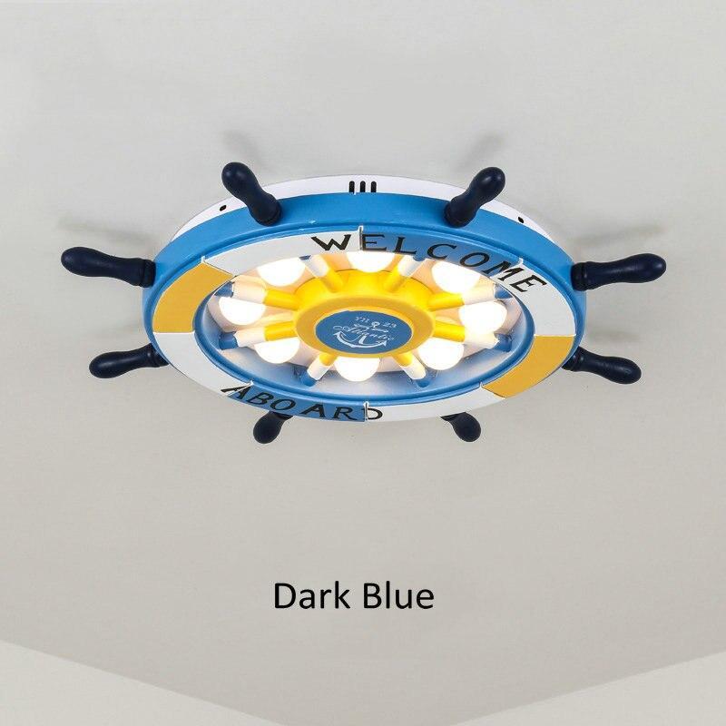 ChandeliersDecor.com-Kids Room Nursery Lighting-Kids Boat Wheel Light: Fun and Safe Accessories for Boating