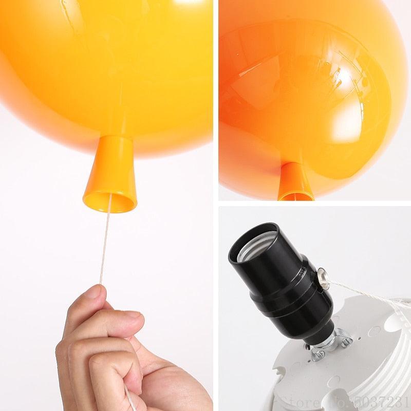 ChandeliersDecor.com-Kids Room Nursery Lighting-Kids Colourful Balloons Ceiling Light | Kids Room Decor Lights