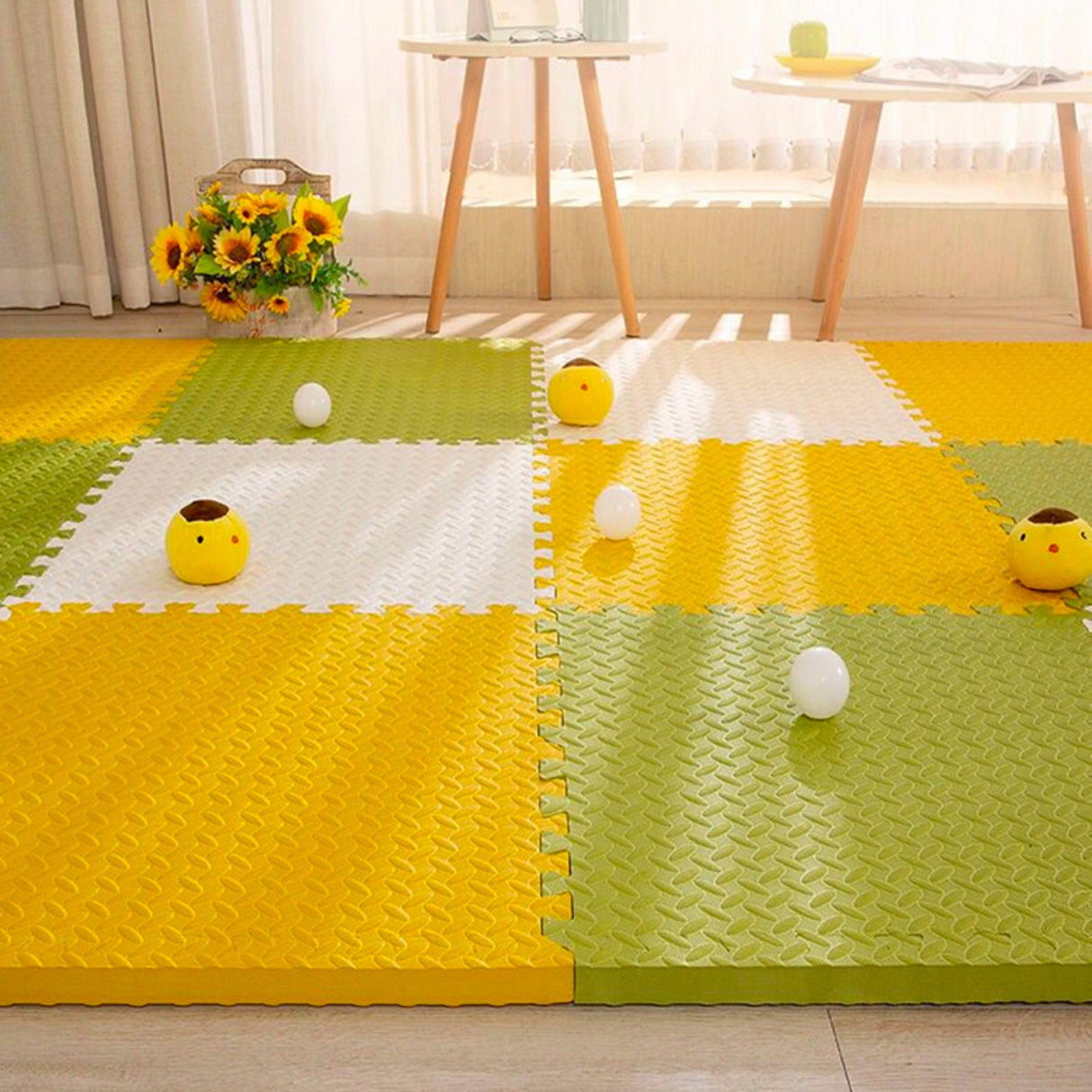 ChandeliersDecor.com-Play Mats-Kids Foam Play Mat | Tummy Time Mat for kids Play time