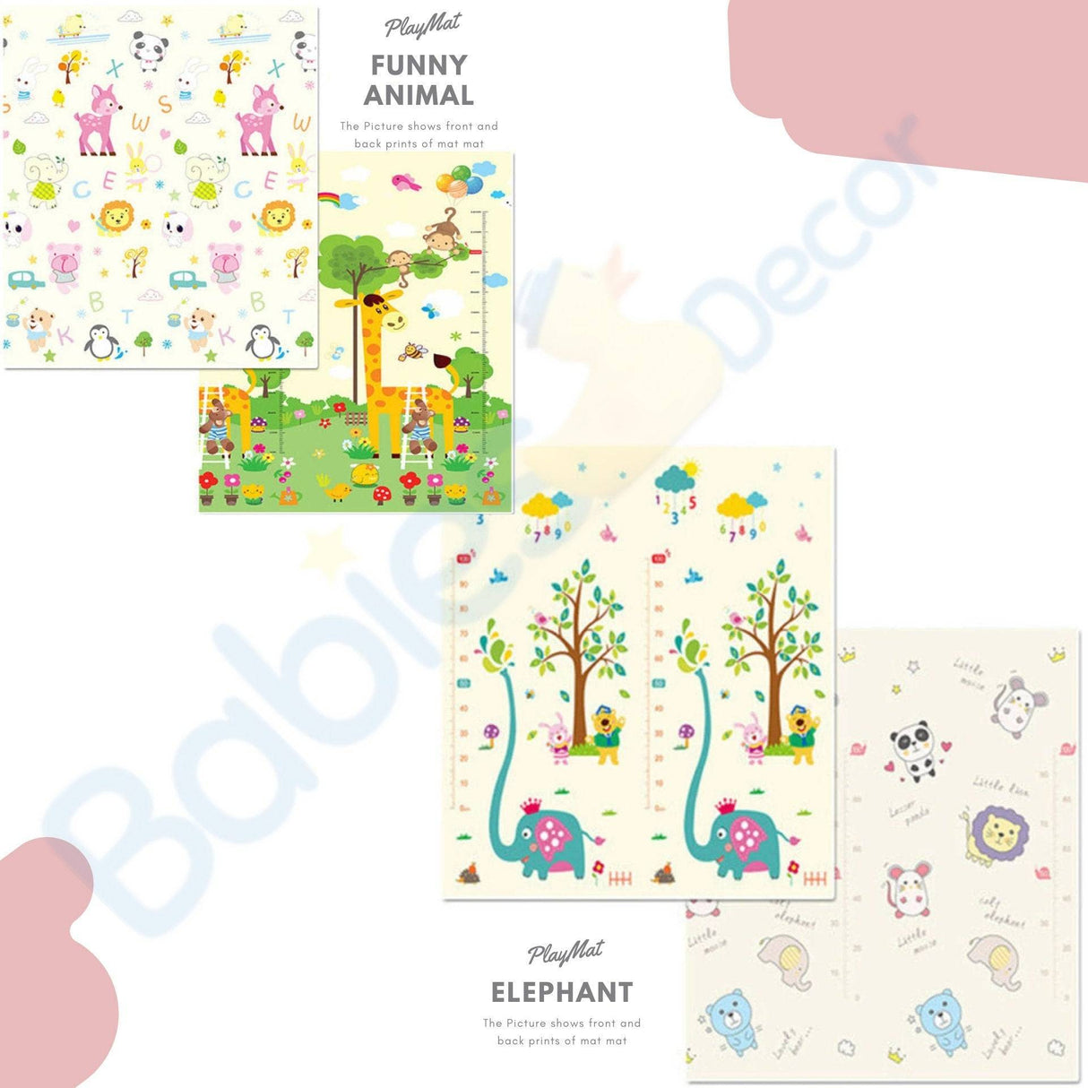 ChandeliersDecor.com-Play Mats-Kids Foldable Play Mat | Crawling Mat for Children | Baby Foldable Mat