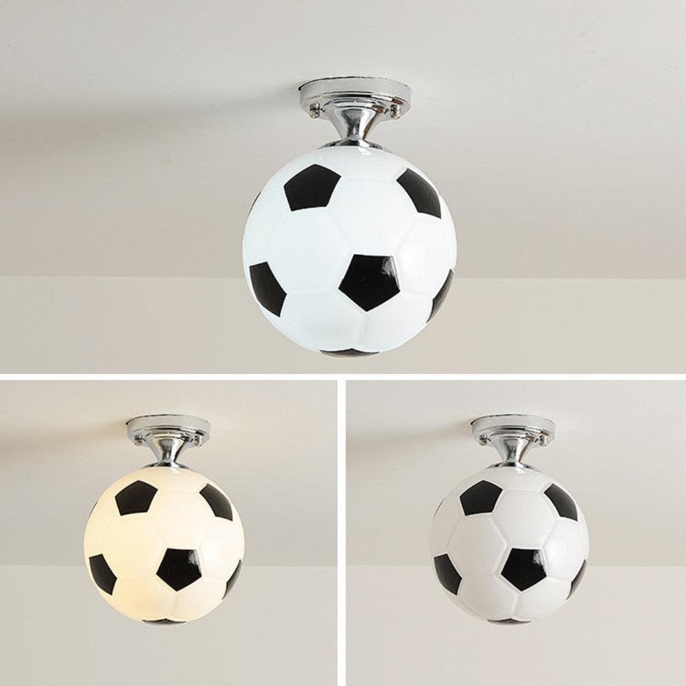 ChandeliersDecor.com-Kids Room Nursery Lighting-Kids Football Pendant Ceiling Light | Kids Room Decor Lights