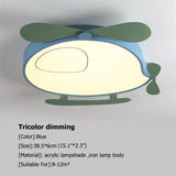 ChandeliersDecor.com-Kids Room Nursery Lighting-Kids Helicopter Light - Illuminate Your Airborne Adventures