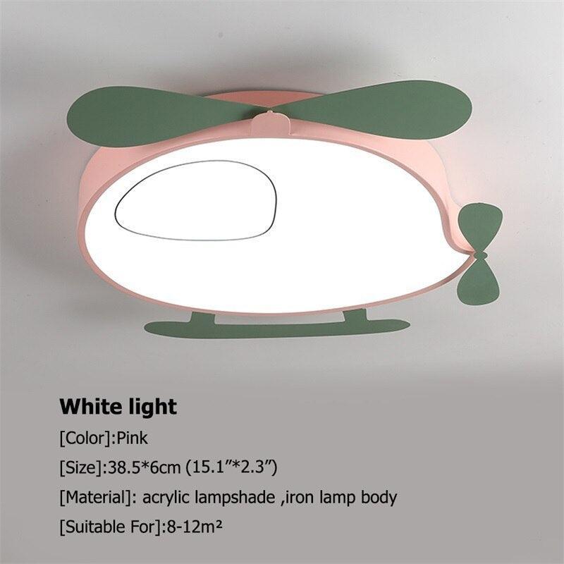 ChandeliersDecor.com-Kids Room Nursery Lighting-Kids Helicopter Light - Illuminate Your Airborne Adventures