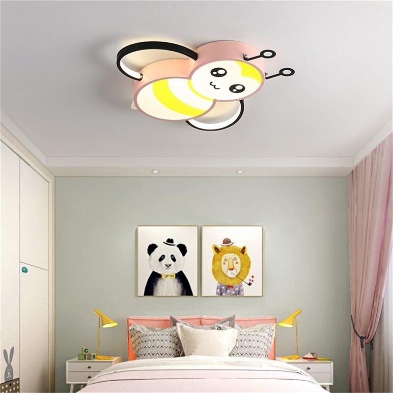 ChandeliersDecor.com-Kids Room Nursery Lighting-Kids Honey Bee Ceiling Light | Kids Room Decor Lights