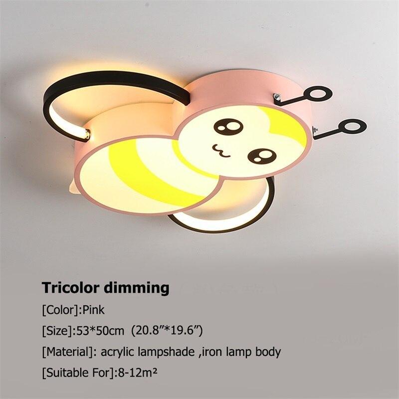 ChandeliersDecor.com-Kids Room Nursery Lighting-Kids Honey Bee Ceiling Light | Kids Room Decor Lights