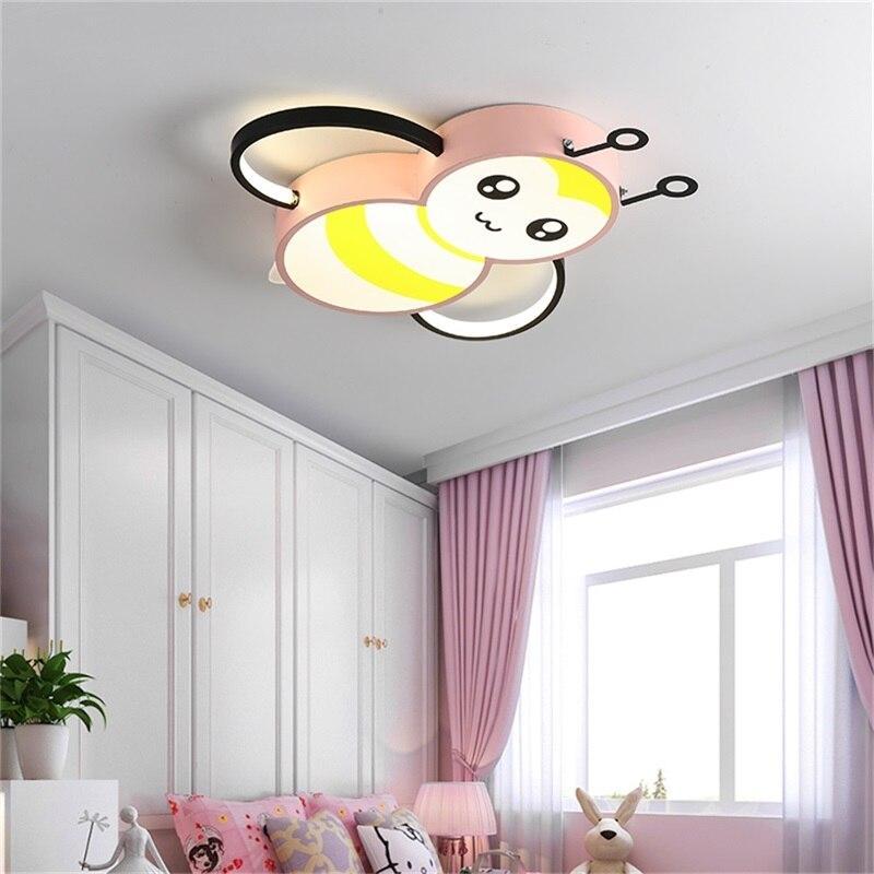 ChandeliersDecor.com-Kids Room Nursery Lighting-Kids Honey Bee Ceiling Light | Kids Room Decor Lights