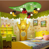 ChandeliersDecor.com-Kids Room Nursery Lighting-Kids Ladybug LadyBird Ceiling Light | Kids Room Decor Lights