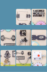 ChandeliersDecor.com-Kids Learning Toys – Busy Activity Board