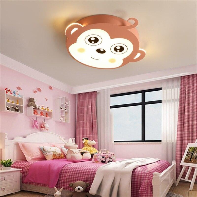 ChandeliersDecor.com-Kids Room Nursery Lighting-Kids Monkey Ceiling Light | Kids Room Decor Lights