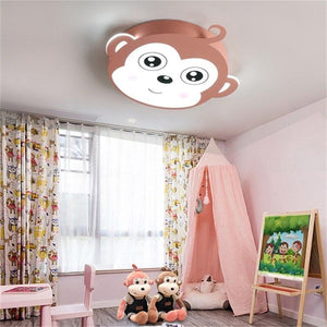 ChandeliersDecor.com-Kids Room Nursery Lighting-Kids Monkey Ceiling Light | Kids Room Decor Lights