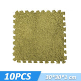ChandeliersDecor.com-Play Mats-Kids Play Mat Puzzle Tiles with Fur - Perfect Fun Playtime