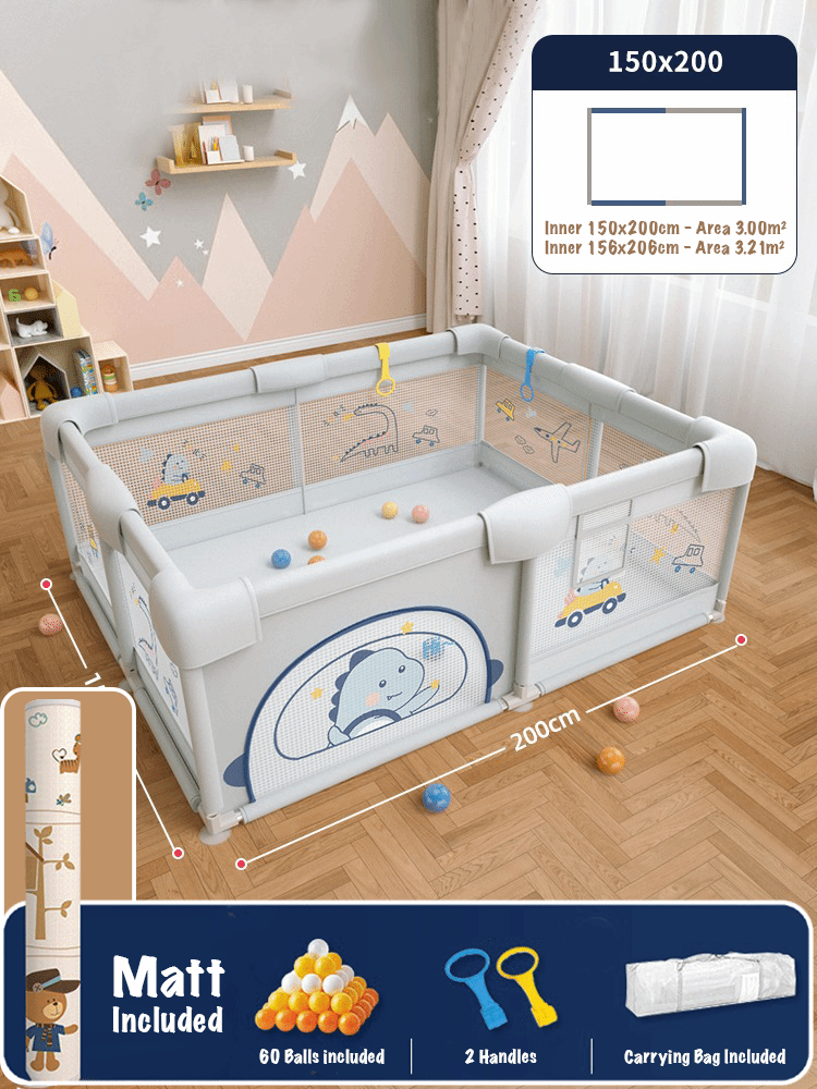 ChandeliersDecor.com-Playpen and Ball Pits-Kids Play Pen Fence: The Perfect Security Solution