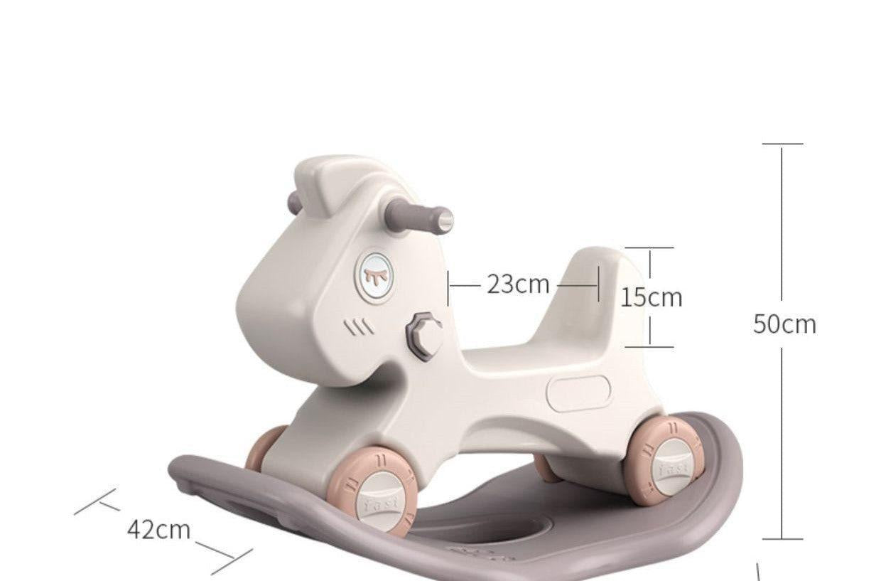 ChandeliersDecor.com-Kids Rocking Horse and Stroller | Rocking Horse Chair | Baby Rocking Horse